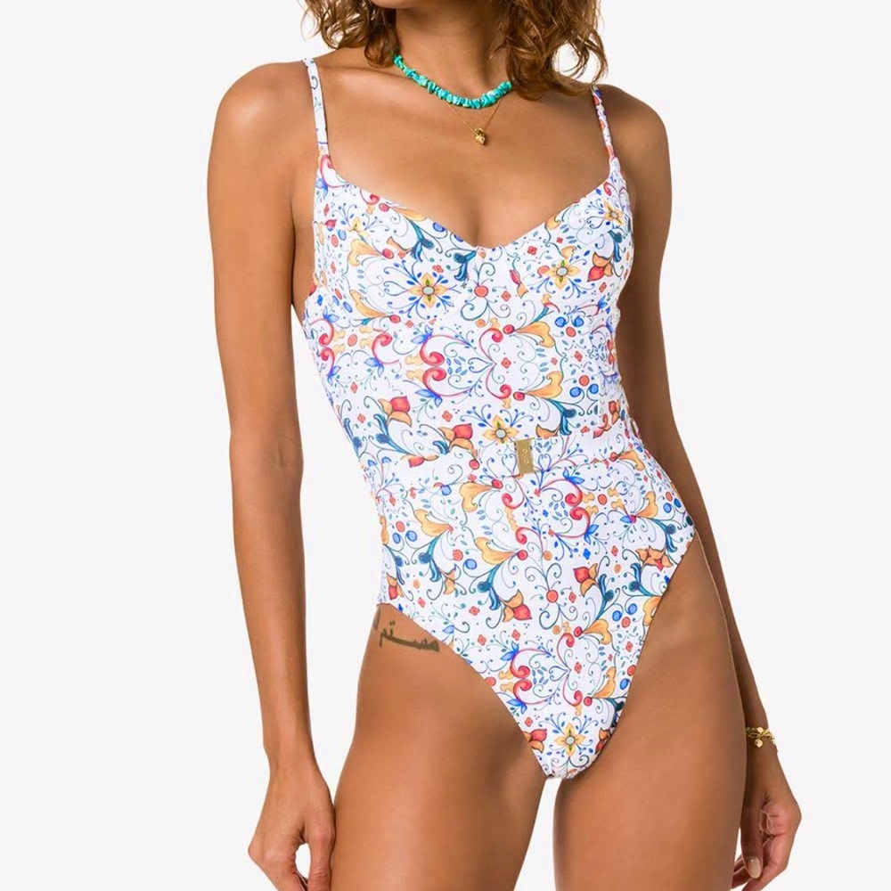 Onia x WeWoreWhat Danielle One-Piece Swimsuit